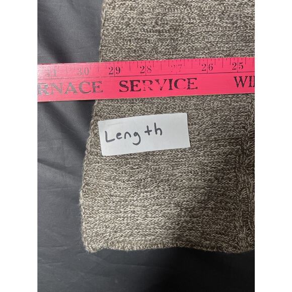 Design History Womens Brown Ribbed Knit Asymmetrical Sweater Size M Asymmetrical - Picture 6 of 7